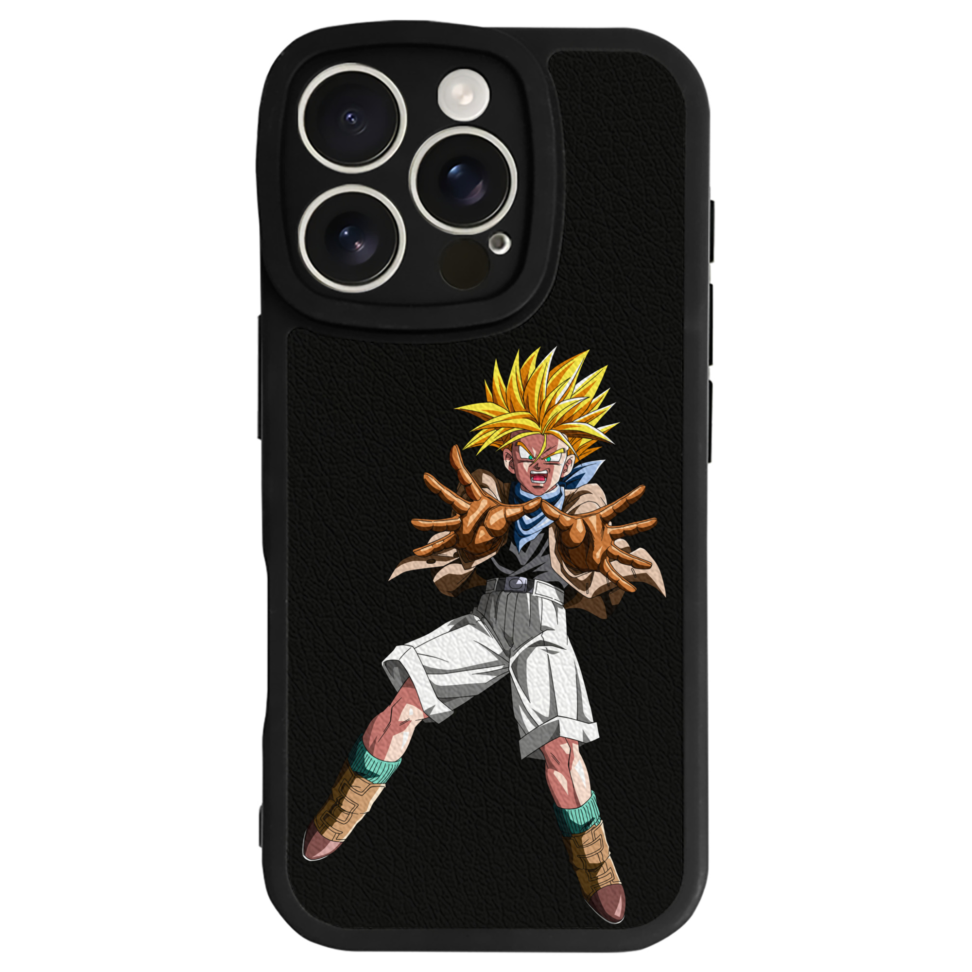 （画像用） ドラゴンボール DRAGON BALL 【iPhone 16シリーズ対応】シリコンスマホケース（レザー調） 材質：シリコン